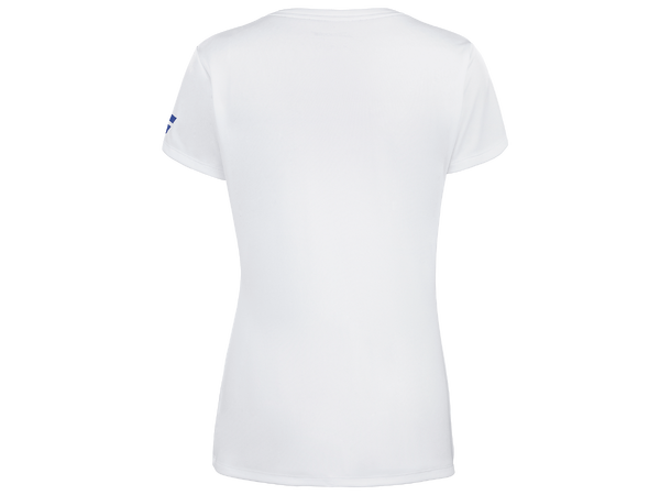 Babolat Play Cap Sleeve Topp Hvit S Teknisk T-Shirt / Spilletrøye