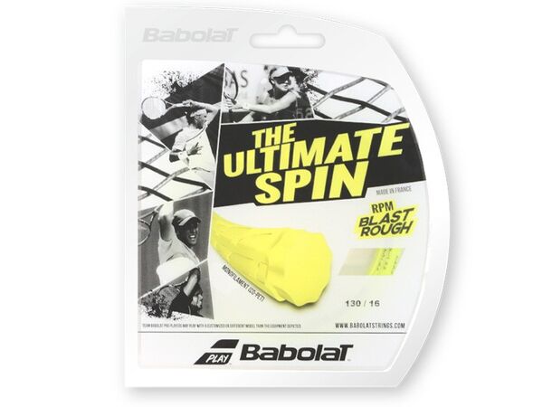 BABOLAT RPM BLAST ROUGH 12 M 130X16 GUL Monofilament streng