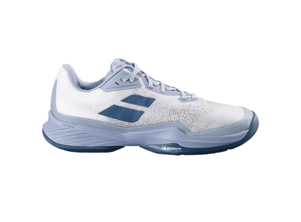 Babolat Jet Mach 3 AC Herre White 45 Tennissko - alle underlag