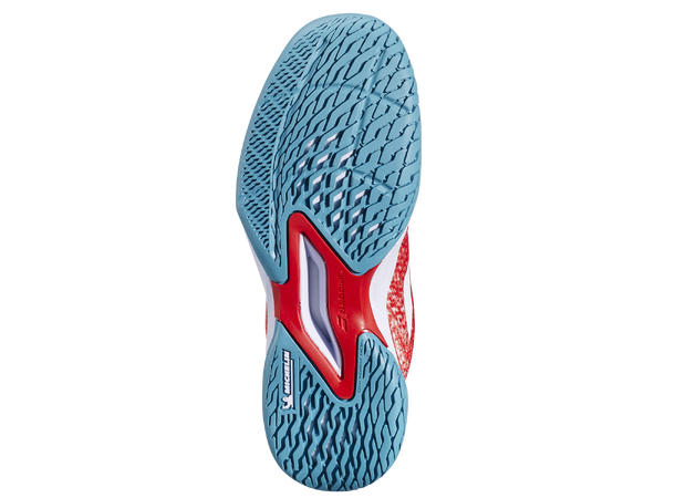 Babolat Jet Mach 3 AC Jr Fiesta Red 36 Tennissko Junior - All Court