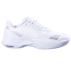 Babolat Jet Mach 4 AC Dame White Tennissko - alle underlag