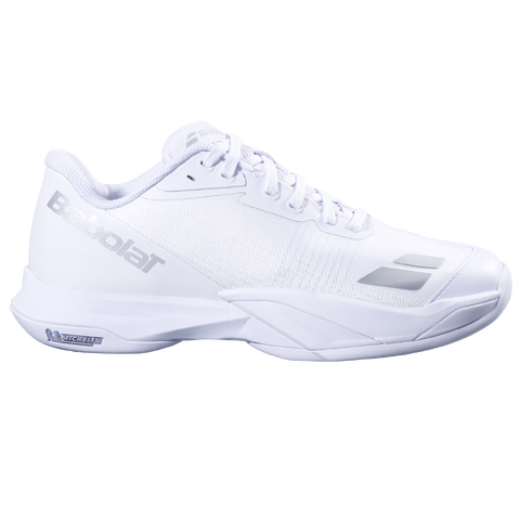 Babolat Jet Mach 4 AC Dame White Tennissko - alle underlag