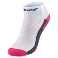 Babolat Padel Quater Socks Hvit 35/38 Tekniske Sokker Hvit/Rosa