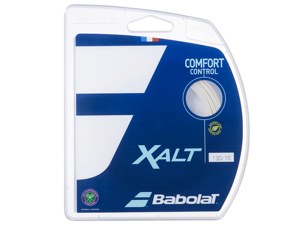 Babolat XALT Hvit 130 12m Multifilament streng - Sett 12m