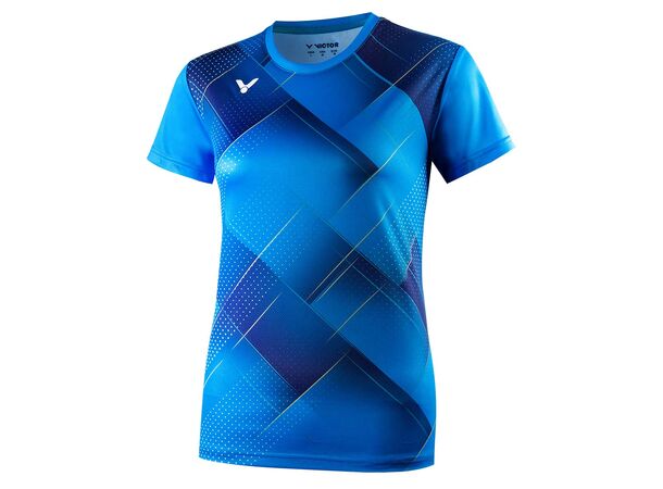 VIC T-16001 TD dame, Blå L Topp Blå