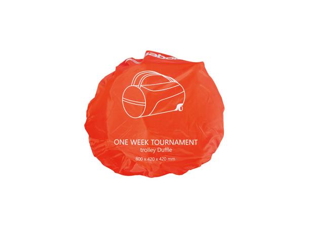 Babolat 1 Week Tournament Bag Black/Whit Reisebag m/hjul
