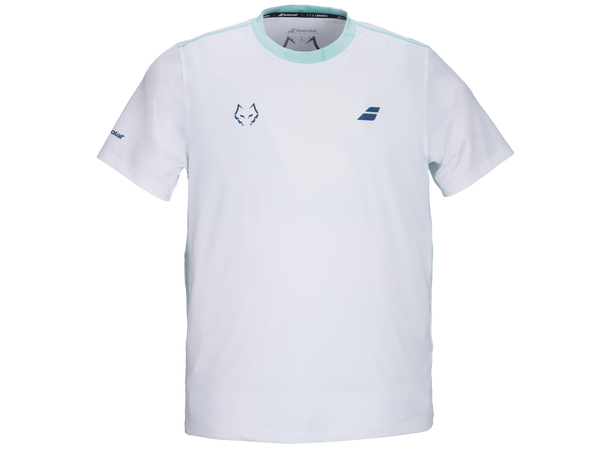 Babolat Crew Neck Tee Lebron Hvit S Teknisk Trøye til Herre