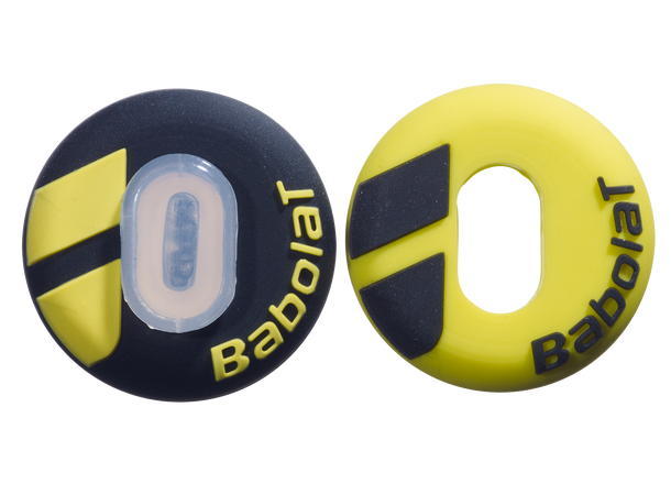 Babolat Custom Damp X2 Sort/Gul Vibrasjonsdemper