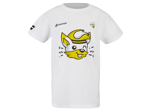 Babolat Exercise Cotton Tee Jr 8-10år T-skjorte Bomull