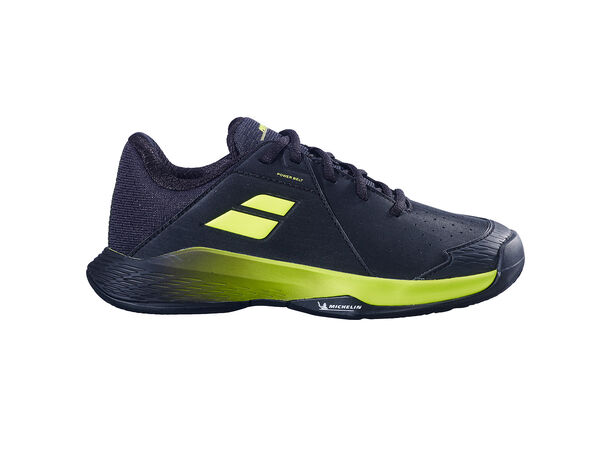 Babolat Propulse Jr 3 Clay Sort 36 Tennissko Junior - Grus