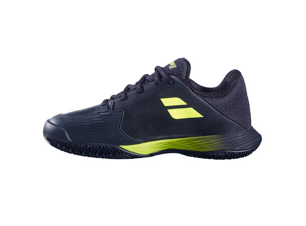 Babolat Propulse Jr 3 Clay Sort 36 Tennissko Junior - Grus