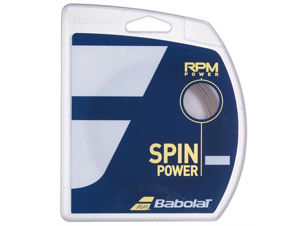 Babolat RPM Power Sett 12m 125/17, Brun Monofilament streng - Single sett 12m