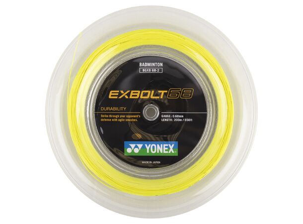 YONEX BGXB-68 Gul 200m BGXB-68 - Coil på 200m