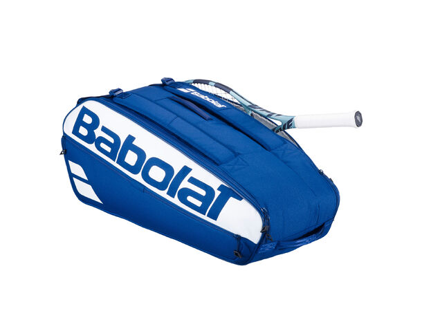 Babolat Court L Marine/Hvit Tennisbag - 3 roms bag på 65 liter