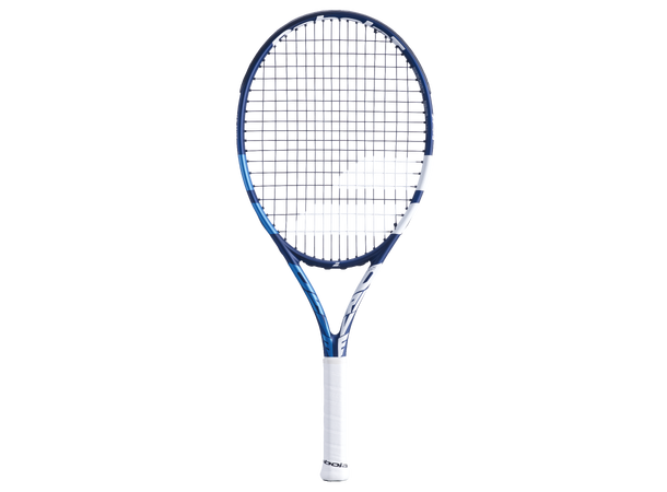 Babolat Drive Junior 25 Blå/Hvit Tennisracket Barn, høyde ca 140 cm