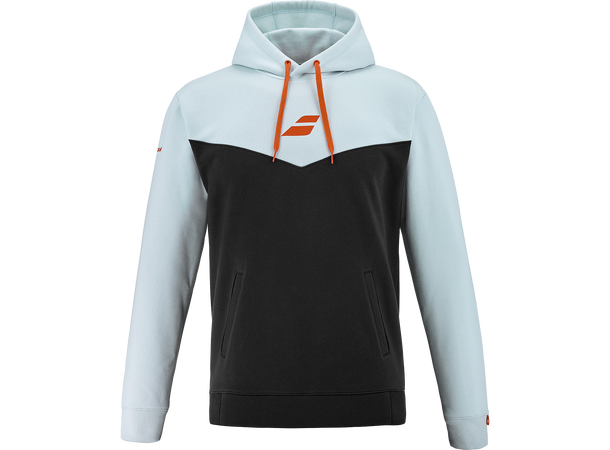 Babolat Exercise Hood Sweat Ill.Blue L Hettegenser