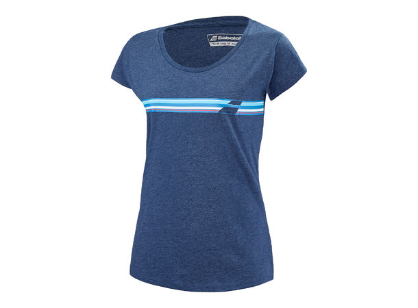 Babolat Exercise Stripes Topp Marine L T-Shirt