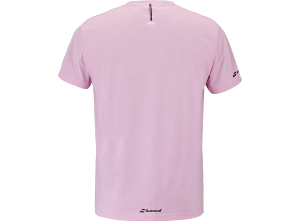 Babolat Exercise Tee Lilac Sach. XXL T-skjorte Bomull
