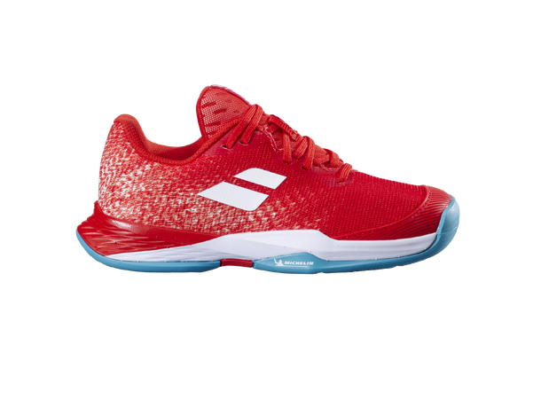 Babolat Jet Mach 3 Clay Jr Rød 36 Tennissko Junior - Grus