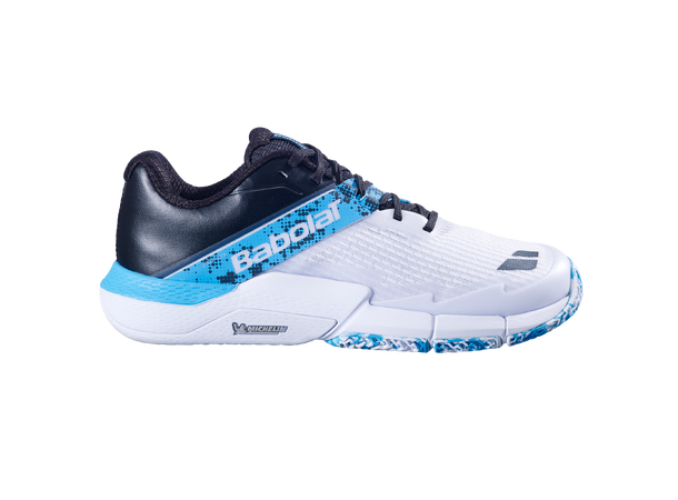 Babolat Movea 2 White/Cyan 44,5 Padelsko - Herre