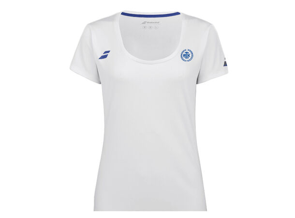 Klubbtopp Dame Moss Hvit Klubbtrøye m/logo