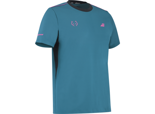 Babolat Crew Neck Tee Lebron Blå S Teknisk Trøye til Herre