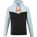 Babolat Exercise Hood Sweat Ill.Blue XL Hettegenser