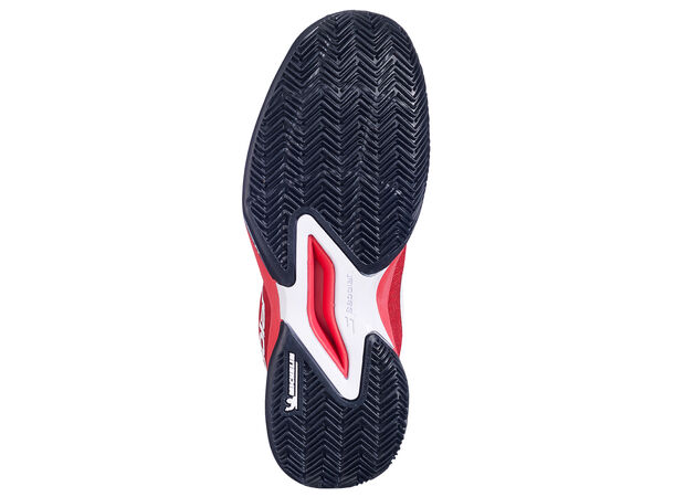 Babolat Jet Mach 3 Clay Jr Rød 36 Tennissko Junior - Grus