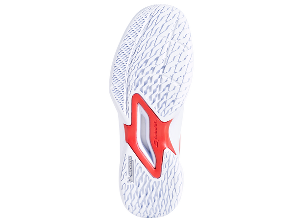 Babolat Propulse Jr 3 Hvit/Coral 40 Tennissko Junior - All Court