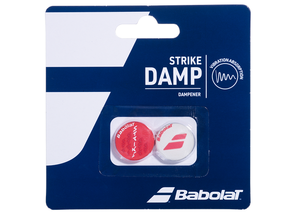 Babolat Strike Demper Hvit/Rød Vibrasjonsdemper