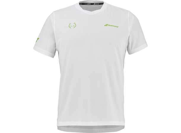 Babolat Crew Neck Tee Lebron Hvit M Teknisk Trøye til Herre