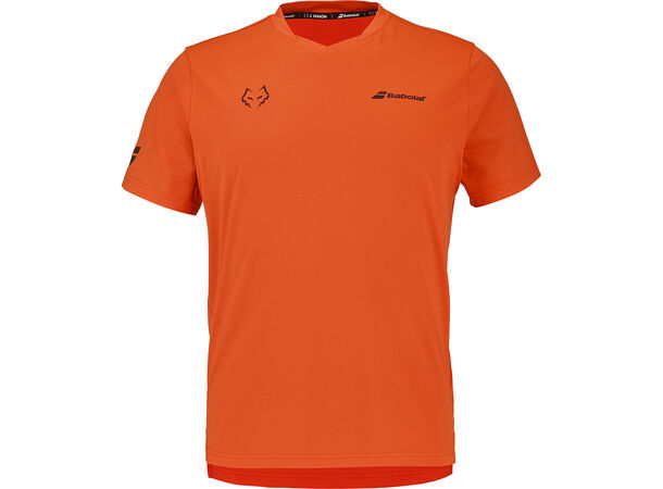 Babolat Crew Neck Tee Lebron Orange S Teknisk Trøye til Herre
