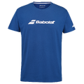 Babolat Exercise Tee Blå XXL T-skjorte Bomull