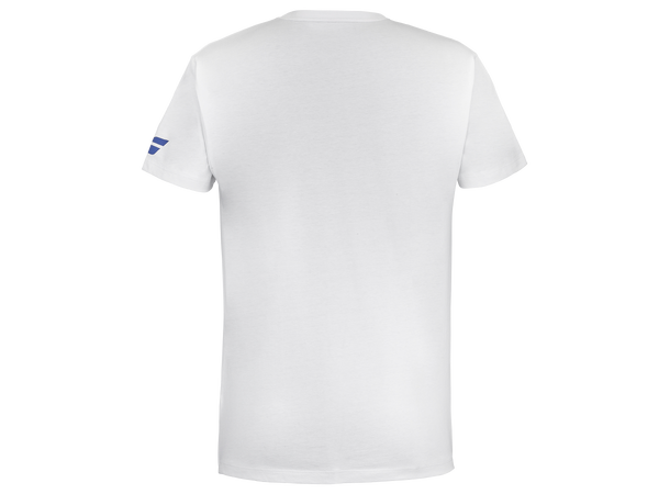 Babolat Exercise Tee Hvit S T-skjorte Bomull
