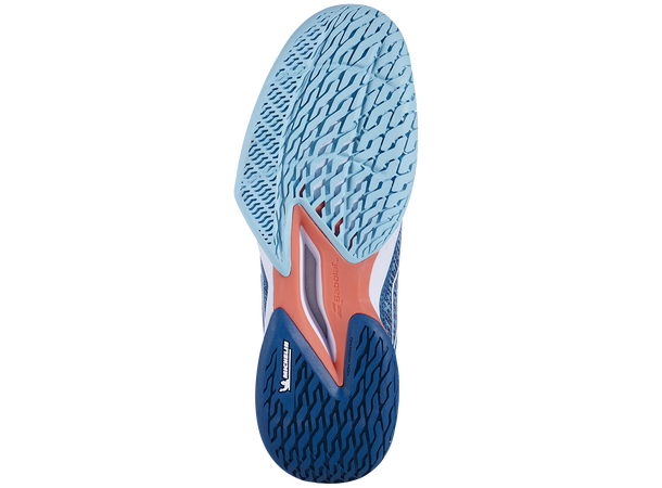 Babolat Jet Mach 3 AC Herre Blue 42,5 Tennissko - alle underlag