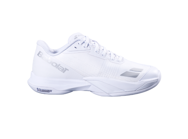 Babolat Jet Mach 4 AC Dame White 39 Tennissko - alle underlag