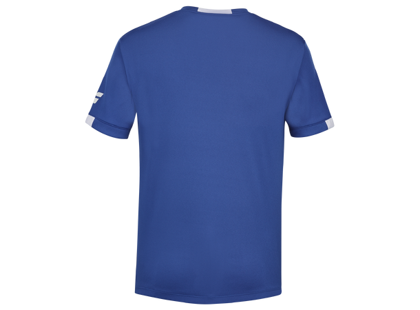 Babolat Play Crew Neck Tee Jr Blå 12-14 Teknisk T-Shirt