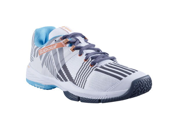 Babolat Sensa Dame White/Canyon Sun 36,5 Padelsko - Dame