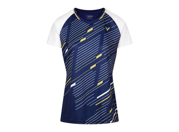 Victor T-44100 Topp blå L Klubbkolleksjon dame