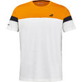 Babolat Crew Neck Tee Hvit L Teknisk T-Shirt