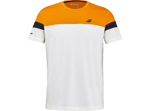 Babolat Crew Neck Tee Hvit L Teknisk T-Shirt