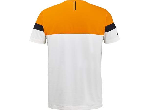 Babolat Crew Neck Tee Hvit L Teknisk T-Shirt