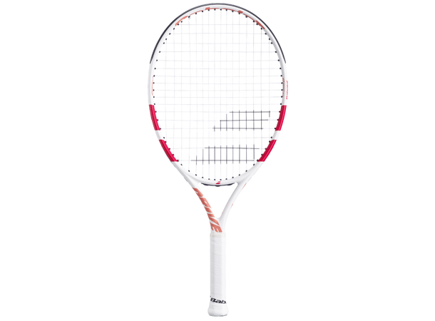 Babolat Drive JR 23 Hvit Tennisracket Barn, høyde ca 125 cm