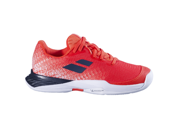 Babolat Jet Mach 3 AC Jr Strike Red 38 Tennissko Junior - All Court