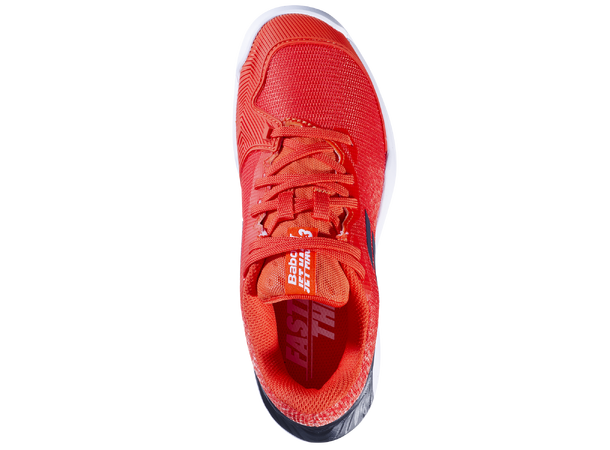 Babolat Jet Mach 3 AC Jr Strike Red 38 Tennissko Junior - All Court