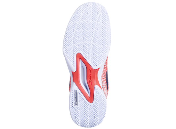 Babolat Jet Mach 3 AC Jr Strike Red 38 Tennissko Junior - All Court