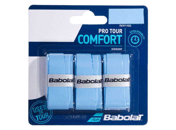 Babolat Pro Tour Blå Klebrig og absorberende grep