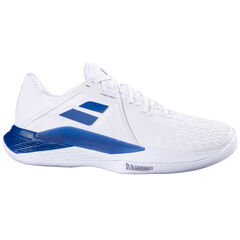 Babolat Propulse Fury 3 Clay White Tennissko - Grus