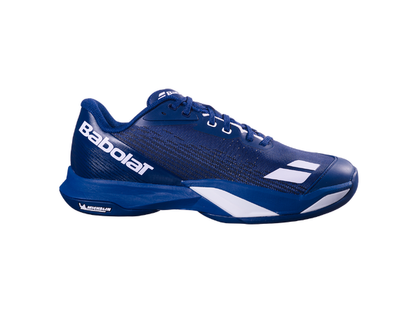 Babolat Jet Mach 4 AC Herre Marine 45 Tennissko - alle underlag
