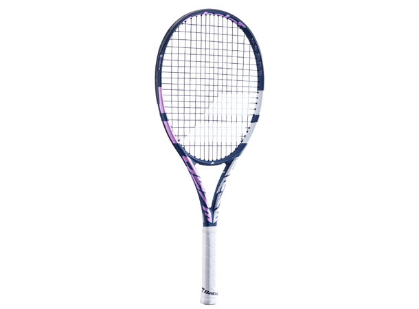 Babolat Pure Drive JR 25 Blå/Rosa Tennisracket Barn, høyde 130-140 cm